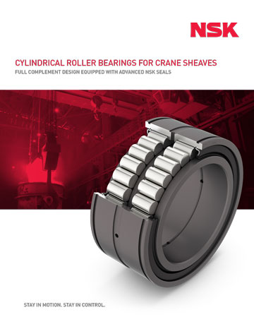 NSK-Literature-Full-Compliment-Cylindrical-Roller-Bearings-Crane-Sheaves