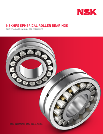 NSK-Literature-NSKHPS-Spherical-Roller-Bearings