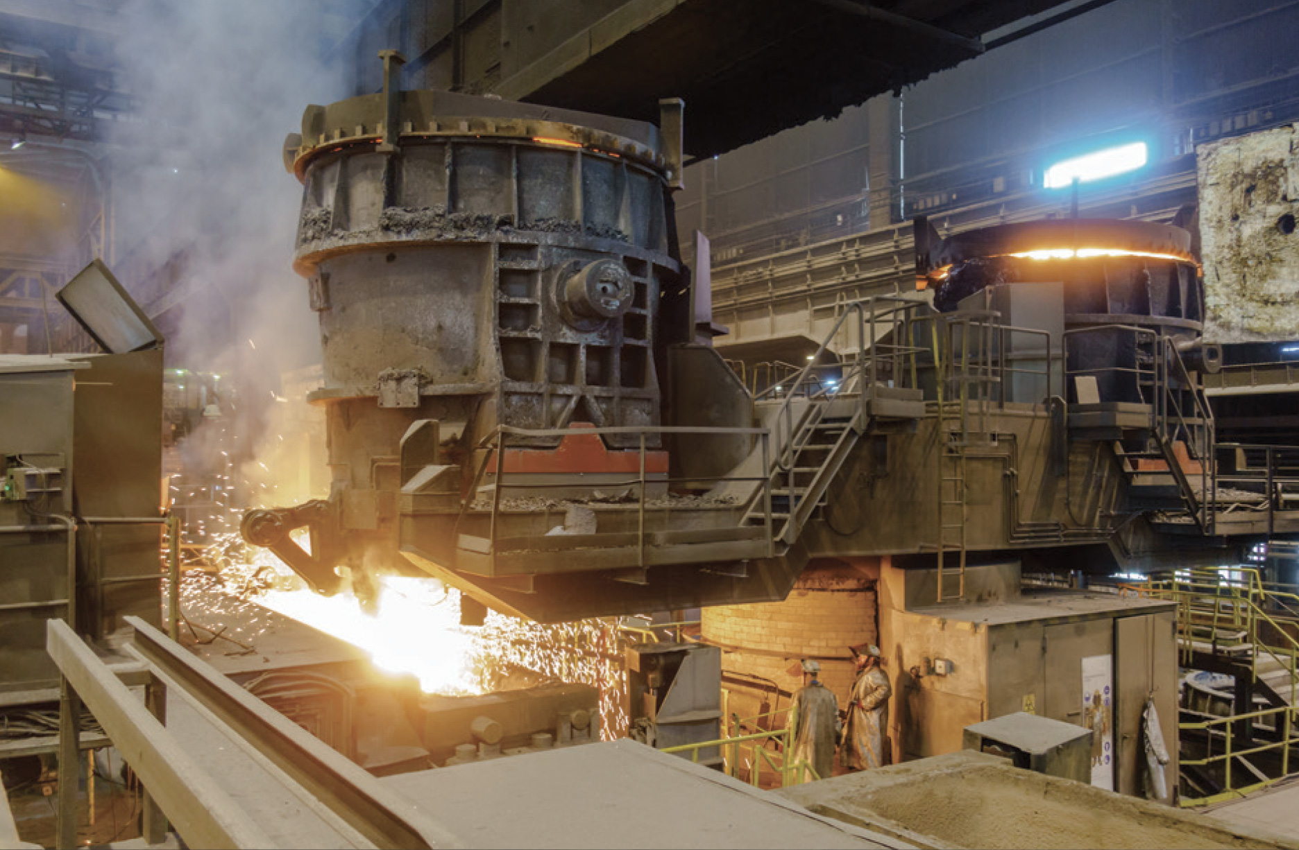 Q-caster-turret-steel-mill